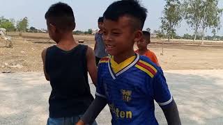 play football play sport for health លេងបាល់ទាត់ លេងកីឡាដើម្បីសុខភាព