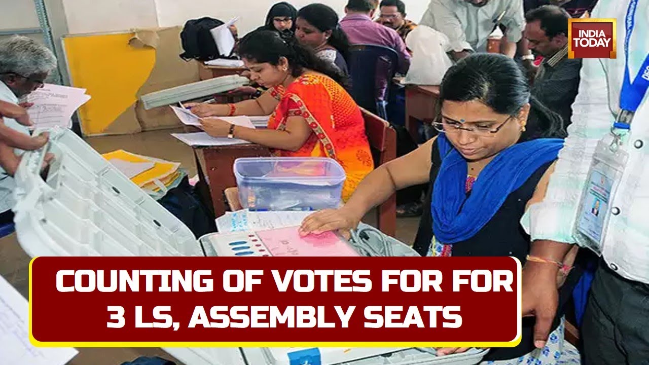 Counting Of Bypoll Votes In 3 Lok Sabha, 7 Assembly Seats Today