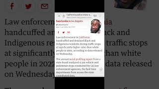 Data show California Police are racist scum bag trash. #shorts #california #acab #acabdevil #ftp