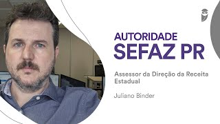 SEFAZ PR: Entrevista com o assessor da direção da Receita Estadual, Juliano Binder