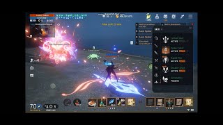 [遊戲玩起來]天堂2m lineage2m 韓版 第一個紫技能入手！！！弓手紫技能絕對穿刺，名譽幣記得早點存！！！