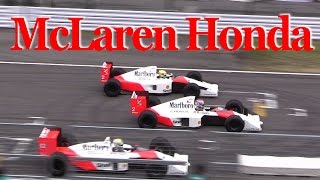 最強F1復活!!! Honda F1復活祭オープニング McLaren Honda MP4/4 MP4/5 MP4/6 鈴鹿サーキット