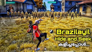 BRAZILA -ൽ ഞങ്ങൾ HIDE \u0026 SEEK കളിച്ചപ്പോൾ😱Playing Hide \u0026 Seek in Free Fire | FREE FIRE FUN ROOM