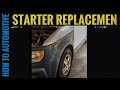 How to Replace the Starter Motor on a 2006 Honda Element