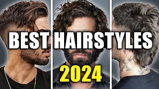 8 Best Hairstyles for Guys in 2024! (TRY THESE)