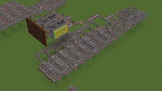 Compact Redstone Binary Decoder with 7-segment Display 1.18.1 Demonstration