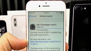 iOS 11 Beta 8 Released! - 90 Second Review
