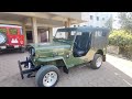 vroom vroom restoration mahindra jeep cj500d model full restoration mahindra jeep cj500