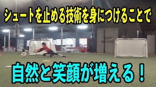 福岡GKスクール久留米校GKトレーニング ゴールキーパー練習 小学生・中学生 2019年2月6日