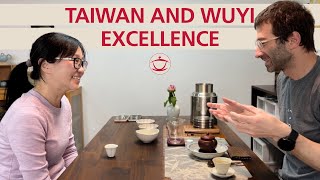 Taiwan tea and aged Yan Cha in Shanghai