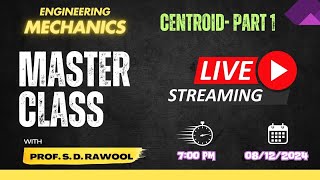 Mechanics Live Masterclass: It’s Now or Never – Clear Your Exams with Confidence! #Centroid-I