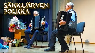 Sakkijarven Polkka. Igor Zavadsky \u0026 Oleksandr Pylypenko. 20.01.2025 #accordion #zavadsky #Säkkijärvi