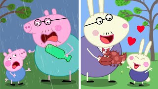 HATE or LOVE Baby George vs Baby Richard | Peppa Pig Funny Animation