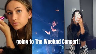 VLOG: front row at The Weeknd concert in Seattle! concert prep and starbucks run 🤍