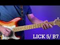 30 intermediate level blues licks