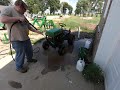 four john deere 318 s and a 322 series cleaning the 322