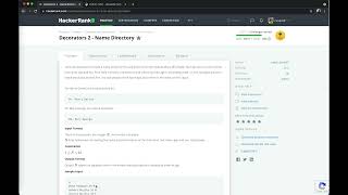 Decorators 2 Name Directory HackerRank Python