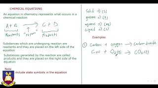 Senior Two Chemistry (Chemical equations)