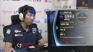 [프로리그2014] CJ vs 진에어  7세트 세종과학기지 -EsportsTV, 프로리그2014