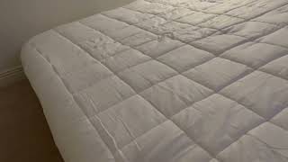 EASELAND Queen Size Mattress Pad Pillow Top Mattress Cover Review