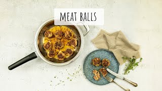 How to roast meat balls in the AMC HotPan