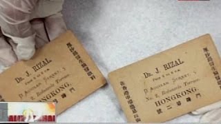 BT: 1888 business card ni Dr. Jose Rizal, ipinasilip ng NHCP