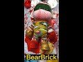 DIY SATISFYING BearBrick Fluid Art Painting Work