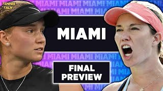 Rybakina vs Collins | Miami Open 2024 Final | Tennis Prediction