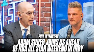 Commissioner Adam Silver Joins Us Ahead Of NBA All Star Weekend In Indianapolis