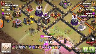 COC Queen walk Pekka Bowitch 3stars十一本天女皮卡蓝胖女巫流三星视频