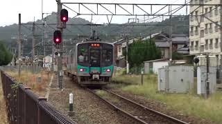 舞鶴線125系　綾部駅発車