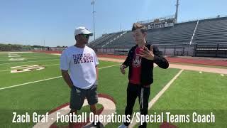 Coach Zach Graf - Flour Bluff Football Operations/Special Teams