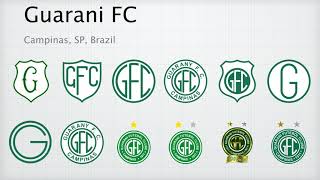 Guarani FC - Brazil | Football Logo Evolution | Escudos de Futebol | Soccer Logos