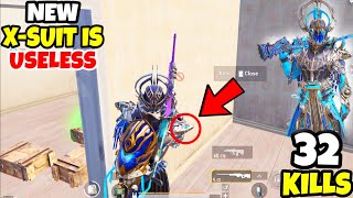 This is Why The X-Suit is Useless in BGMI • (32 KILLS) • BGMI Gameplay