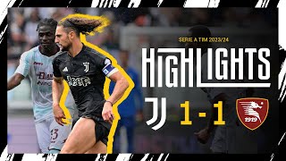 HIGHLIGHTS | JUVENTUS 1-1 SALERNITANA | Serie A - Matchday 36