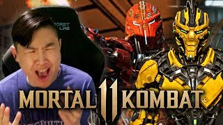 Mortal Kombat 11 - Sektor, Cyrax, \u0026 MORE Reveal Trailer!! [REACTION]