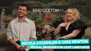 Nicola Coughlan & Luke Newton Reveal Bridgerton Love Language