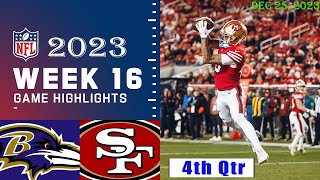 Baltimore Ravens vs San Francisco 49ers FINAL Week 16 FULL GAME 12/25/23 | NFL H