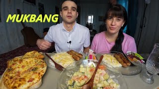 МУКБАНГ С ВАРЕЙ / КУПАТЫ / РИС / САЛАТ / ВЫПЕЧКА / КОНФЕТЫ / ОБЖОР / EATING MUKBANG ASMR АСМР 먹방