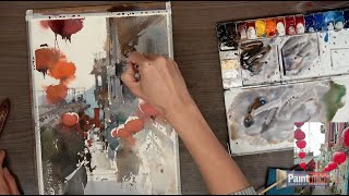 Spontaneous Watercolor w/  Chien Chun-Wei (High Speed View™)