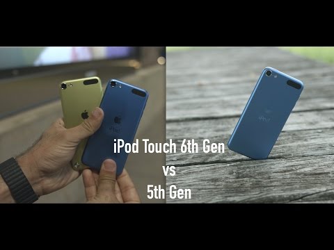iPod Touch 6th Generation vs 5th Generation iPod Touch 6th Generation vs 5th Generation