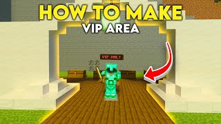 How to Make VIP ONLY Area in Minecraft