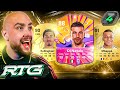 MY FIRST BIG PACK OPENING ON THE RTG! FC25 Road To Glory