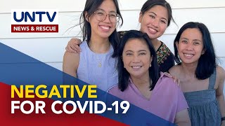 VP Robredo tests negative for COVID-19