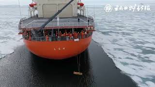 【南極日誌】海氷の下を走れ、モナカ！　水中ロボの航行テスト