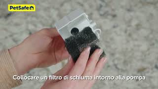 Come montare e pulire la fontana per animali PetSafe™ Viva™