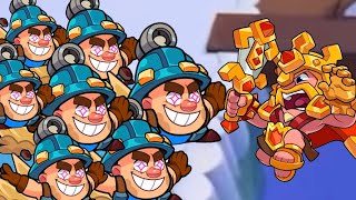 Miner Army is Unstoppable! || #squadbusters