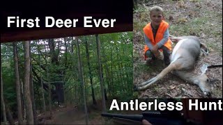 First Deer for Youth Hunter - Antlerless Deer Hunt