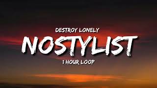 Destroy Lonely - NOSTYLIST (1 Hour Loop) [Tiktok Song]