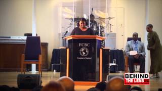 BEHIND THE LENS TV PRESENTS SISTA SOULJA SPEAKS AT MALCOLM SHABAZZ MEMORIAL IN HARLEM